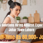 DBS Solutions Hiring Amazon Expert in Johar Town Lahore | Full-Time Rs 80,000+ Job