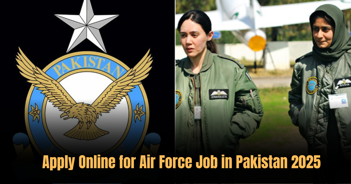 Apply Online for Air Force Job in Pakistan 2025